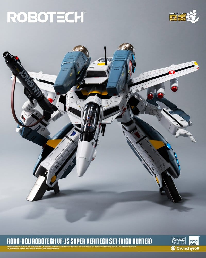Robotech Robo-Dou Action Figure VF-1S Super Veritech Set (Rick Hunter) 20 cm [23]