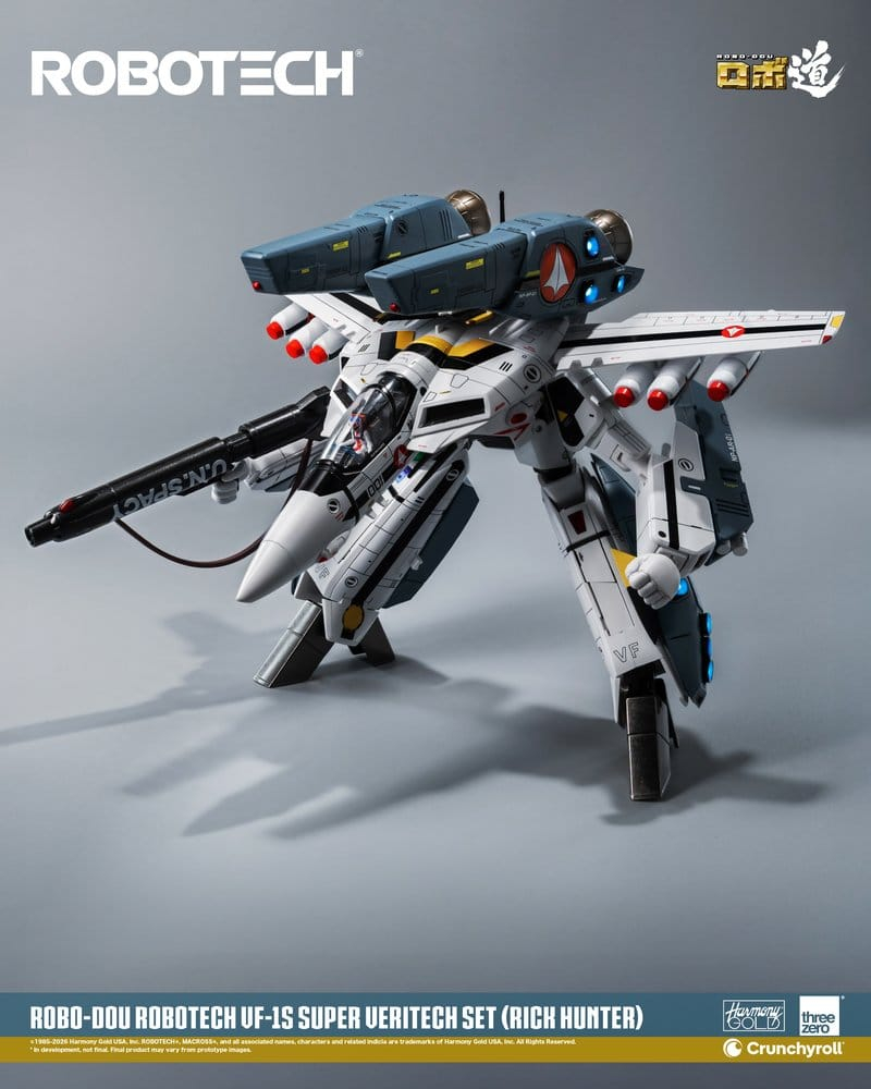 Robotech Robo-Dou Action Figure VF-1S Super Veritech Set (Rick Hunter) 20 cm [22]