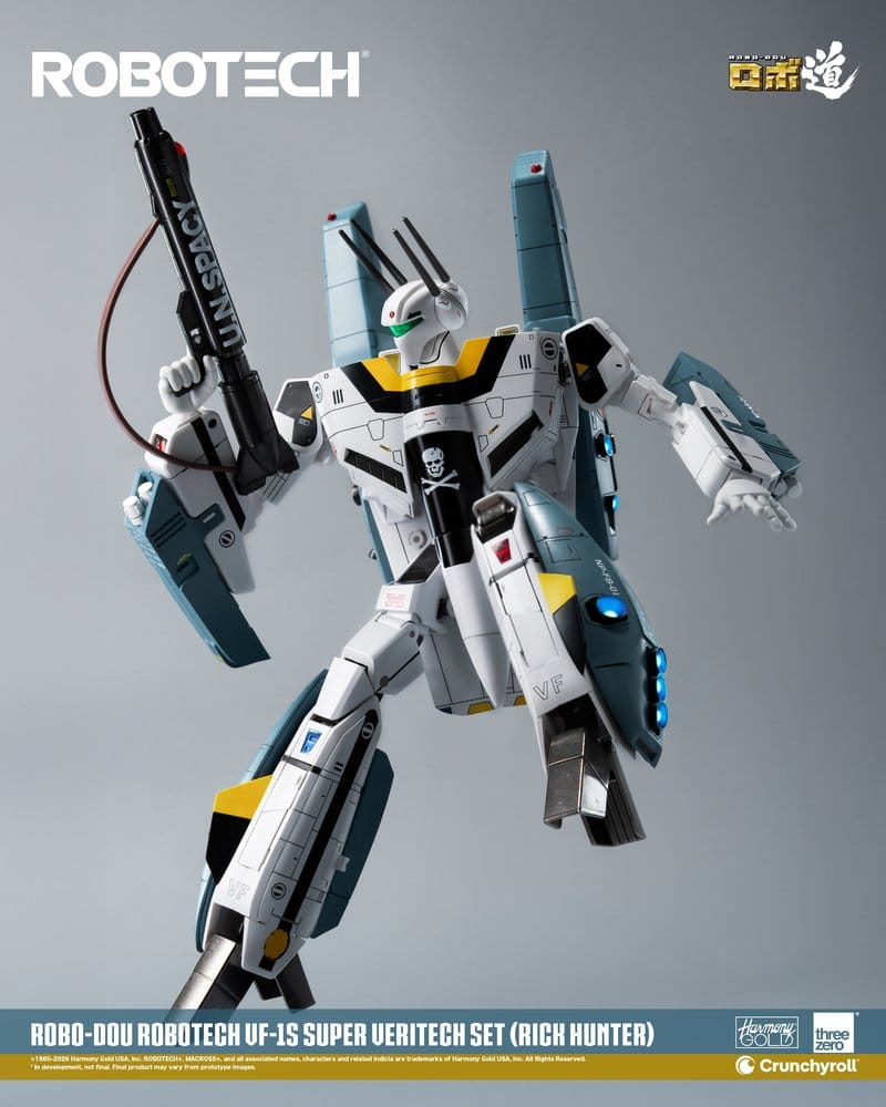Robotech Robo-Dou Action Figure VF-1S Super Veritech Set (Rick Hunter) 20 cm [21]