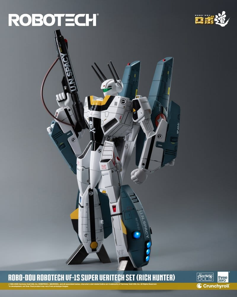 Robotech Robo-Dou Action Figure VF-1S Super Veritech Set (Rick Hunter) 20 cm [3]