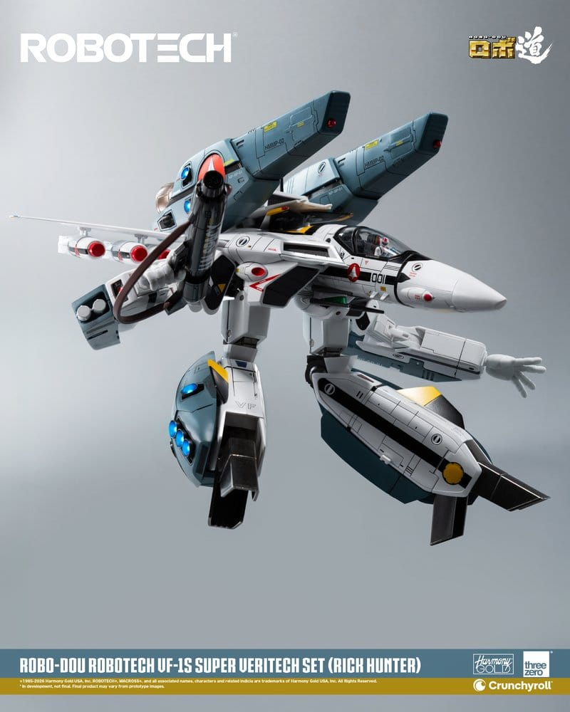 Robotech Robo-Dou Action Figure VF-1S Super Veritech Set (Rick Hunter) 20 cm [5]