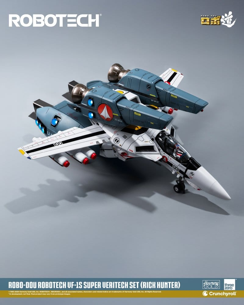 Robotech Robo-Dou Action Figure VF-1S Super Veritech Set (Rick Hunter) 20 cm [12]