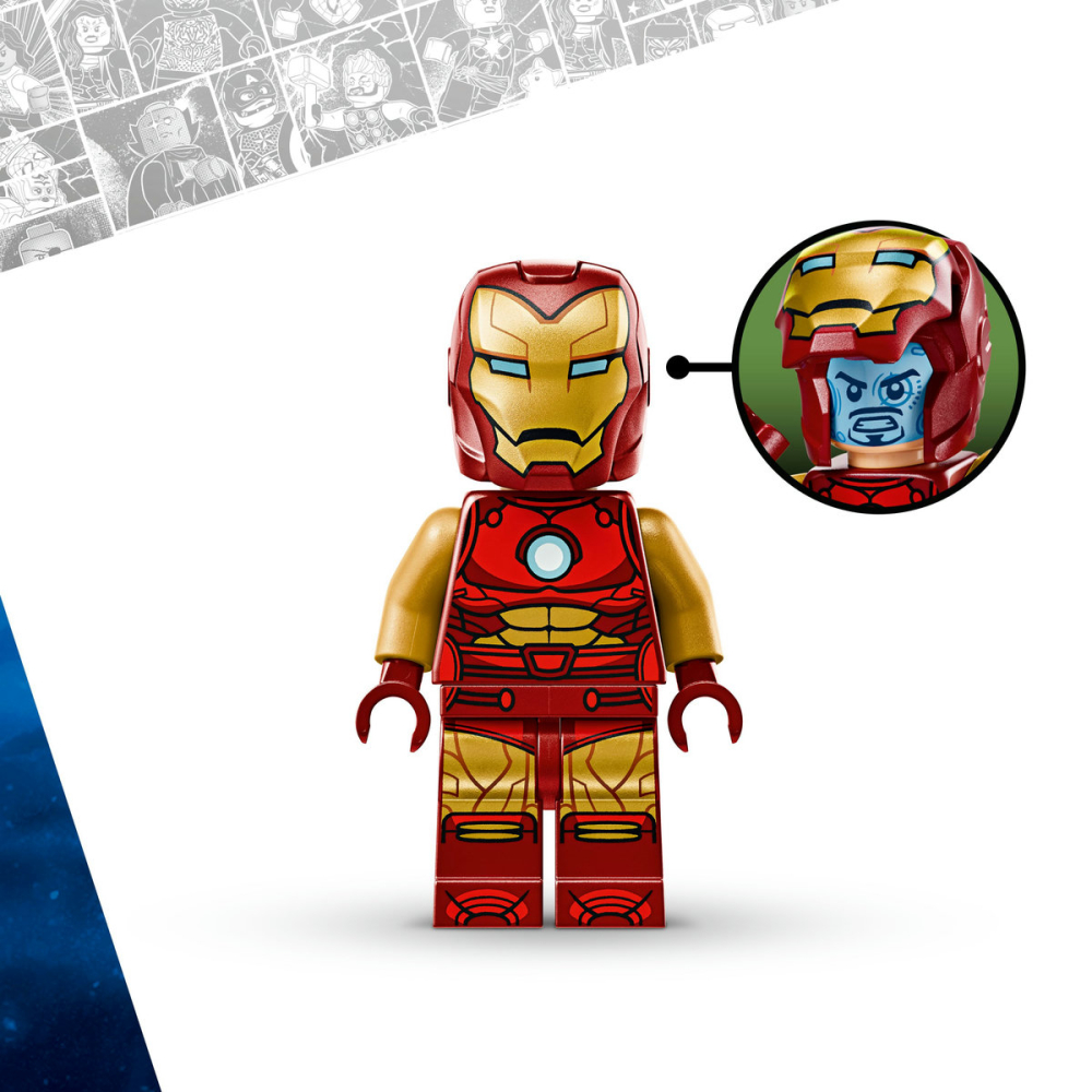 LEGO Marvel Robotul Iron Man vs Ultron 76307 [9]