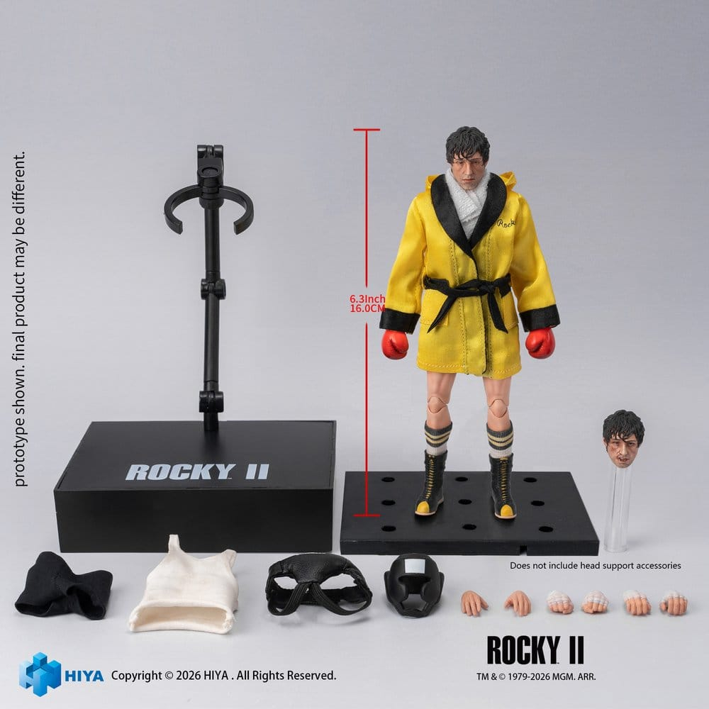Rocky II Exquisite Super Action Figure 1/12 Rocky Boxer Version 16 cm [3]