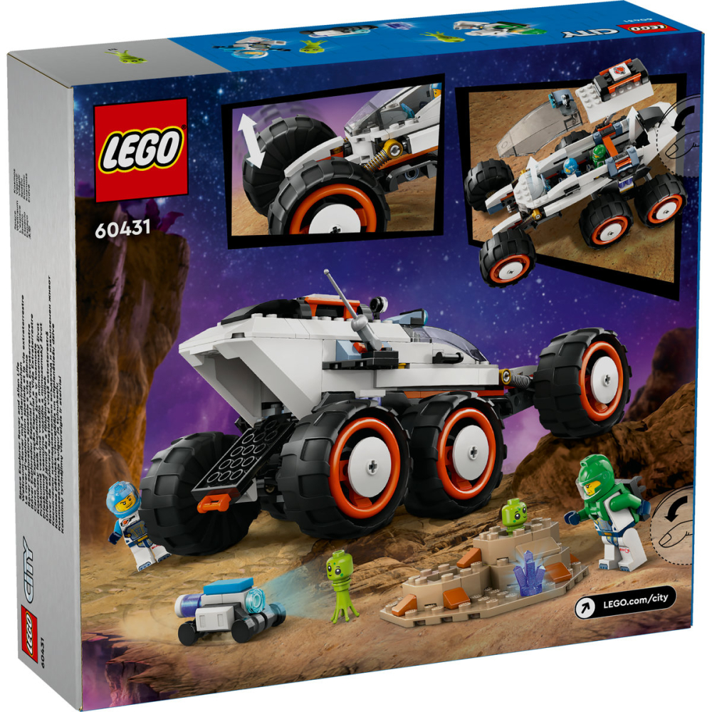 LEGO City Rover de explorare spatiala si viata extraterestra 60431 [3]