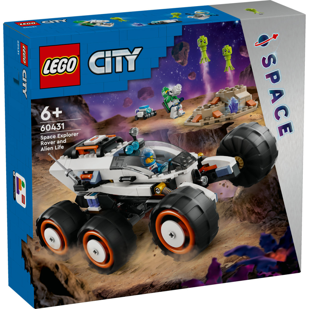 LEGO City Rover de explorare spatiala si viata extraterestra 60431 [2]