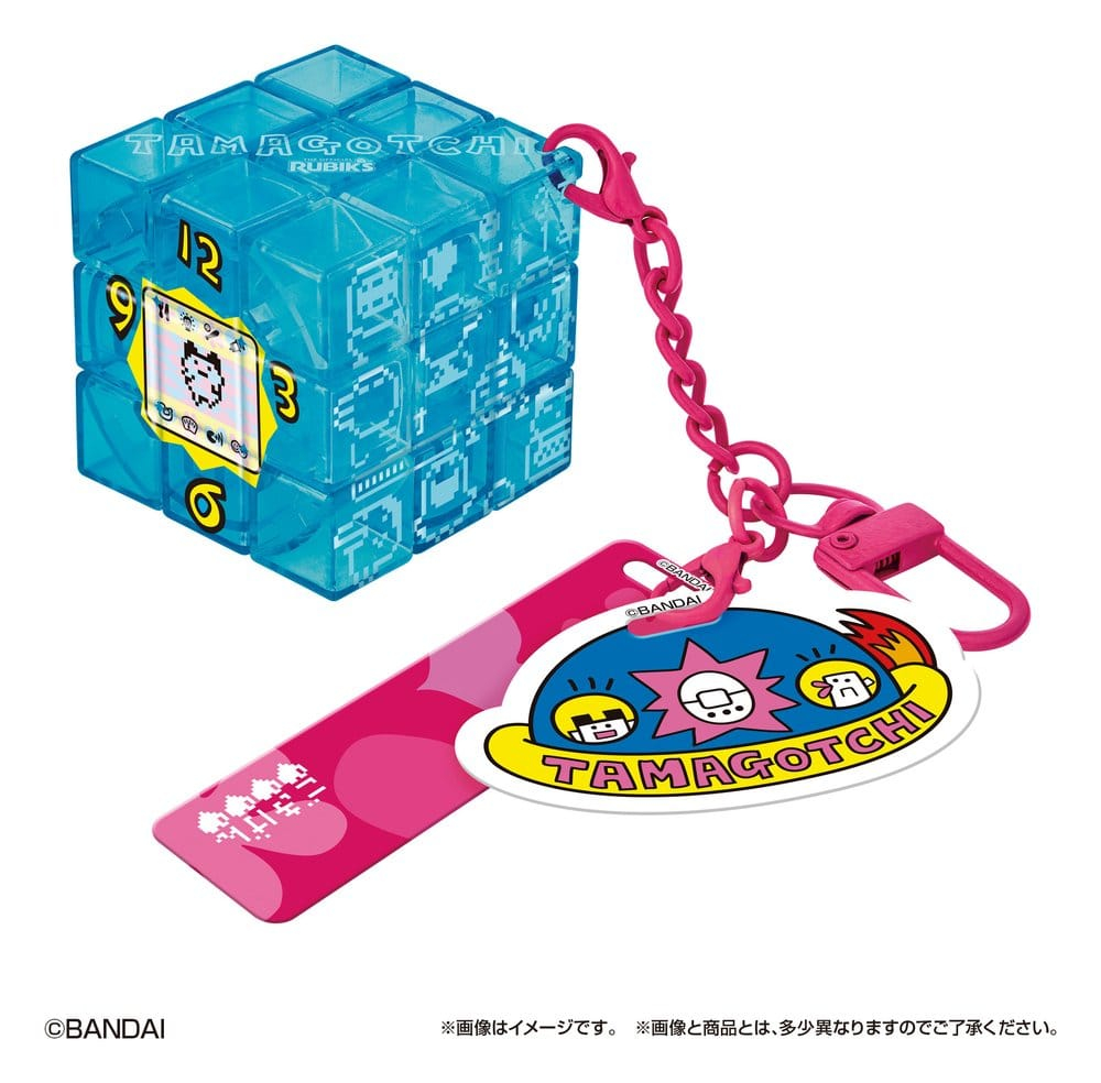 Rubik's ID Keychains Tamagotchi Blind Box Display (6) [2]