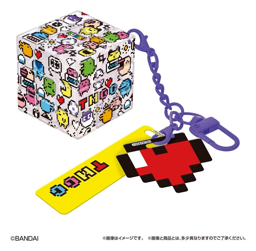 Rubik's ID Keychains Tamagotchi Blind Box Display (6) [3]