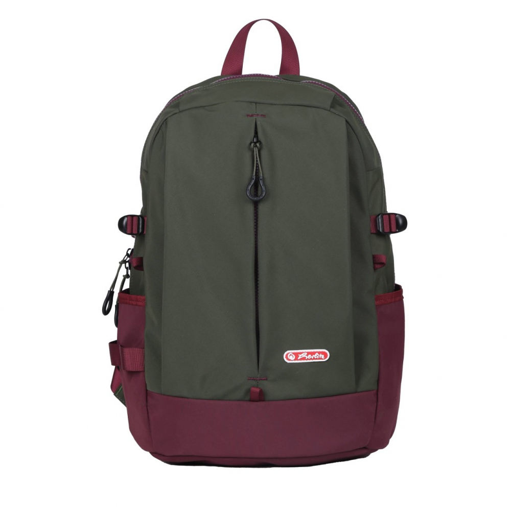 Rucsac scolar sport ergonomic 28L Army Burgundy – Herlitz [1]