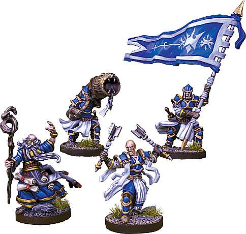Runewars Miniatures Game: Daqan Infantry Command – Unit Upgrade Expansion [2]