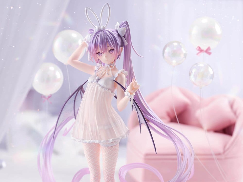 rurudo Original Character PVC Figure 1/7 Eve Usamimi Lingerie Ver. 27 cm (re-run) [2]