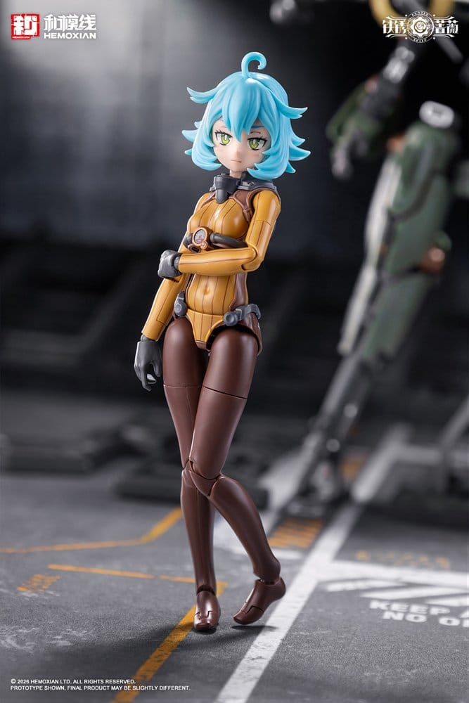 Rusted Brier Plastic Model 1/12 Rhande Koskinen & RTP-10A cutting edge V-HS Tactical Fighter 20 cm [3]