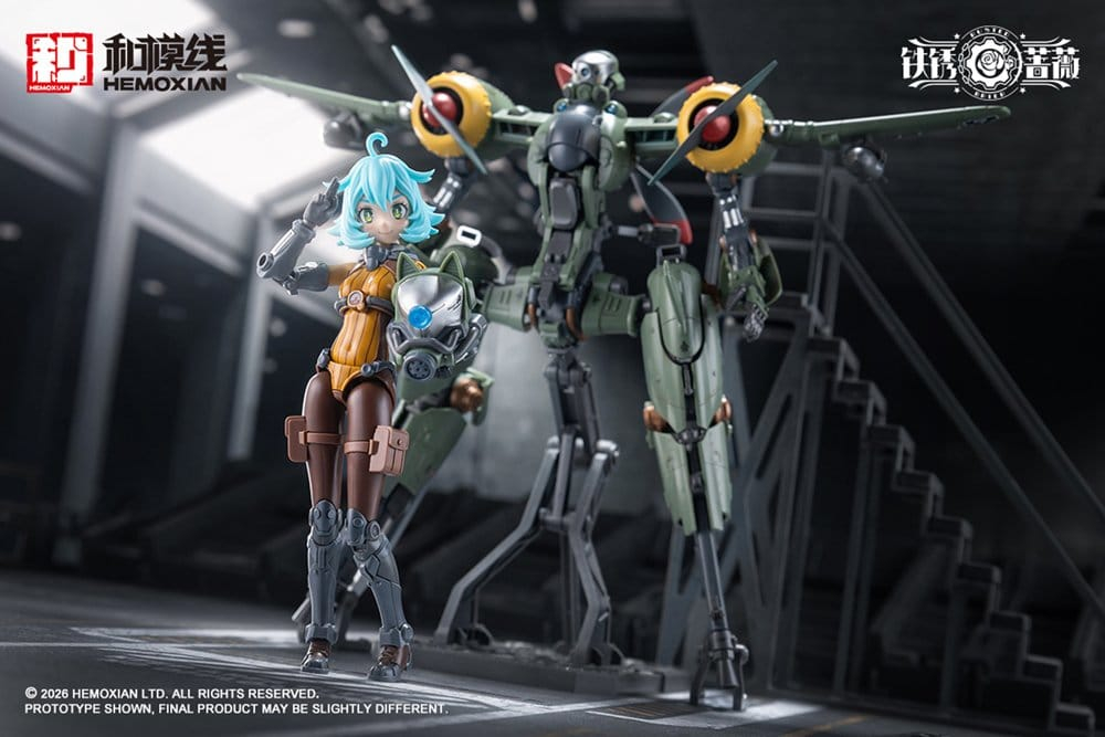 Rusted Brier Plastic Model 1/12 Rhande Koskinen & RTP-10A cutting edge V-HS Tactical Fighter 20 cm [6]