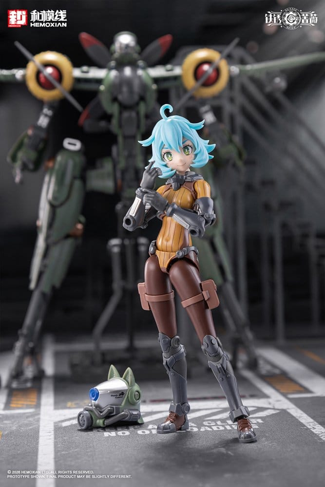 Rusted Brier Plastic Model 1/12 Rhande Koskinen & RTP-10A cutting edge V-HS Tactical Fighter 20 cm [2]