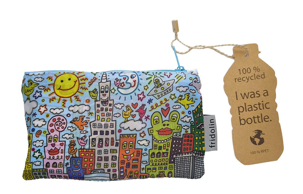 Sacosa textil James Rizzi My New York City, Fridolin [4]