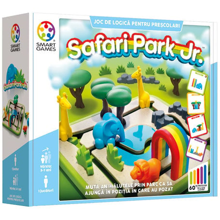 Safari Park Jr. joc de logica pentru copii cu 60 provocari [1]