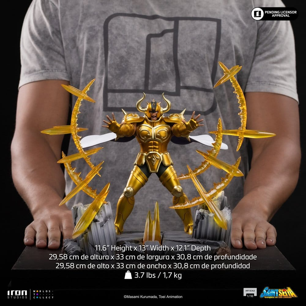 Saint Seiya Art Scale Statue 1/10 Taurus Aldebaran 30 cm [13]
