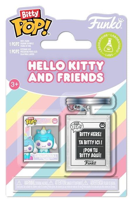 Sanrio Bitty POP! & Accessory Vinyl Figure 2-Pack Cinnamoroll w/KCHN 2 cm [4]