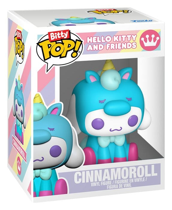 Sanrio Bitty POP! & Accessory Vinyl Figure 2-Pack Cinnamoroll w/KCHN 2 cm [2]