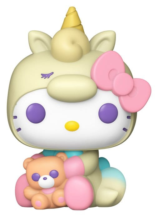 Sanrio Bitty POP! & Accessory Vinyl Figure 2-Pack Hello Kitty w/KCHN 2 cm [2]