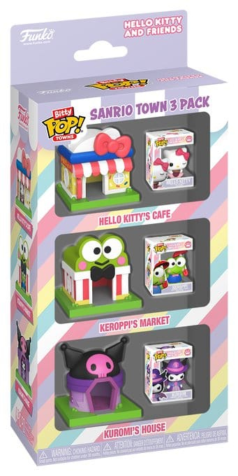 Sanrio Bitty POP! Towns Vinyl Figure 3-Pack SanrioTown [11]
