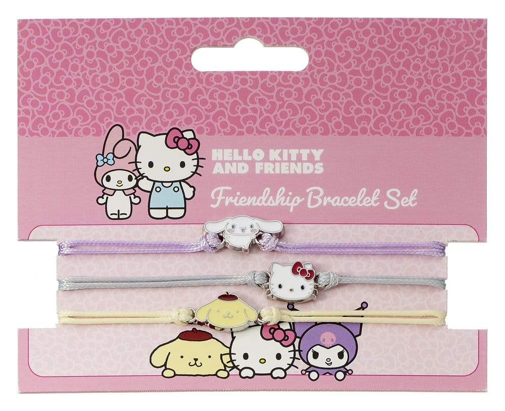 Sanrio Bracelet 3-Pack Hello Kitty, Cinnamonroll and Pompompurin [2]