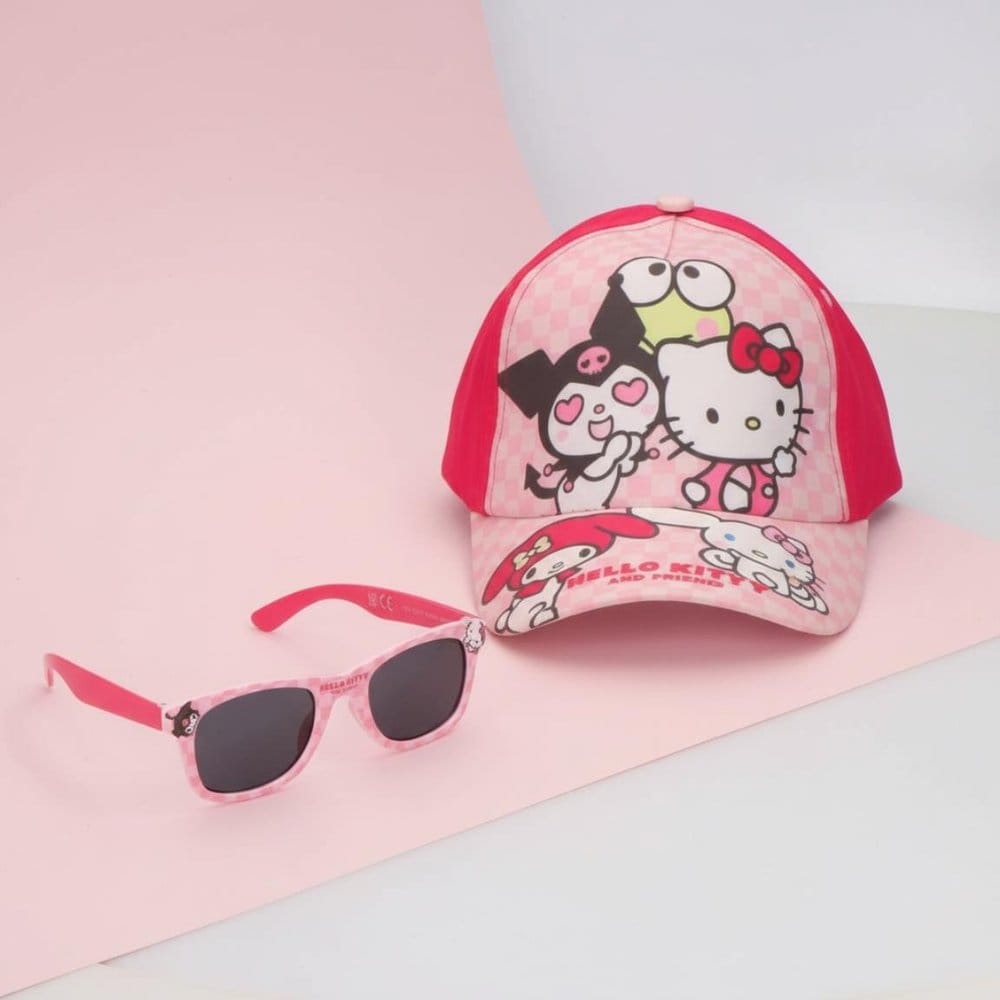 Sanrio Cap & Sunglasses Set Hello Kitty B 53 cm [5]