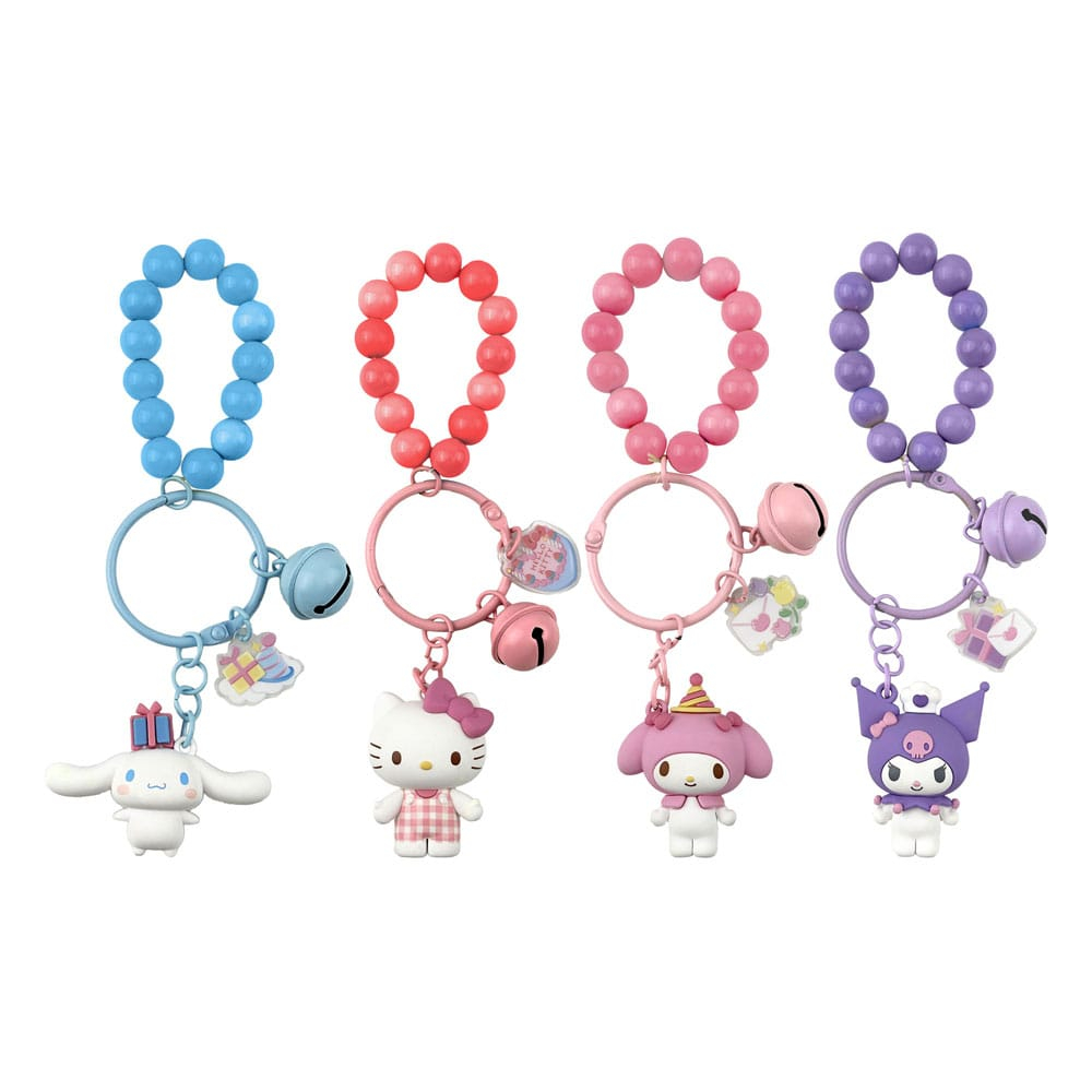 Sanrio Celebration Series Keychain & Bracelet Hello Kitty and Friends Display (12) [7]