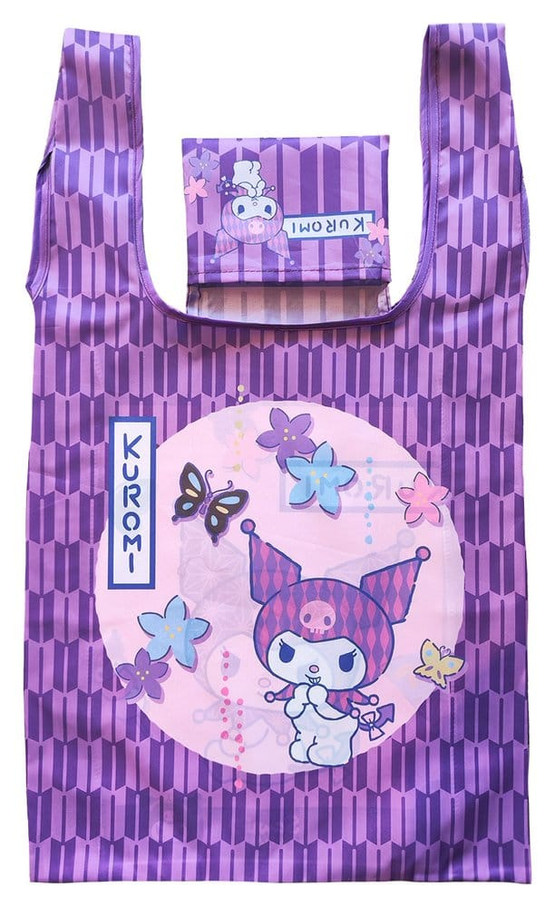 Sanrio Geanta Tote Pliabila Kuromi Japanese 33 x 37 cm [3]