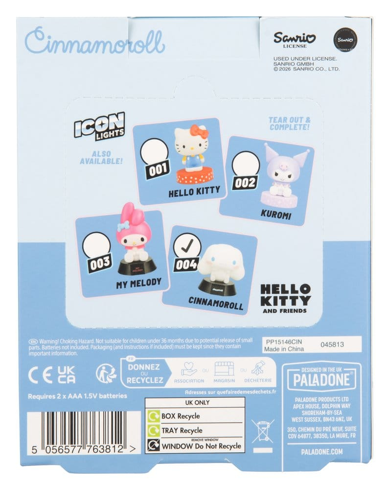 Sanrio Icon Light Cinnamoroll 9 cm [2]