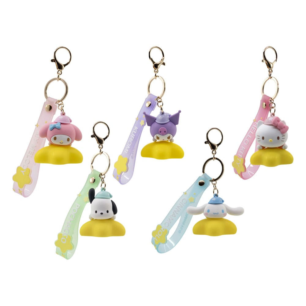 Sanrio Light-Up Star Series Keychain with Hand Strap Hello Kitty and Friends Display (9) [4]