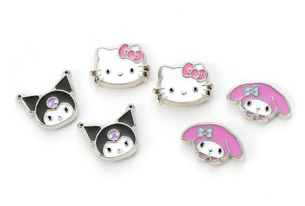 Sanrio Stud Earring Set Hello Kitty, Kuromi and My Melody [2]