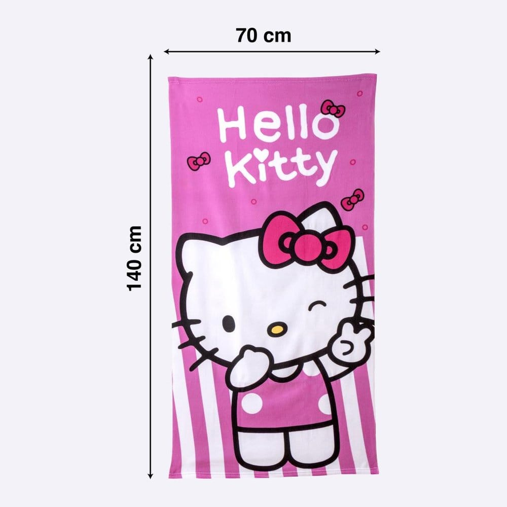 Sanrio Towel Hello Kitty B 70 x 140 cm [4]