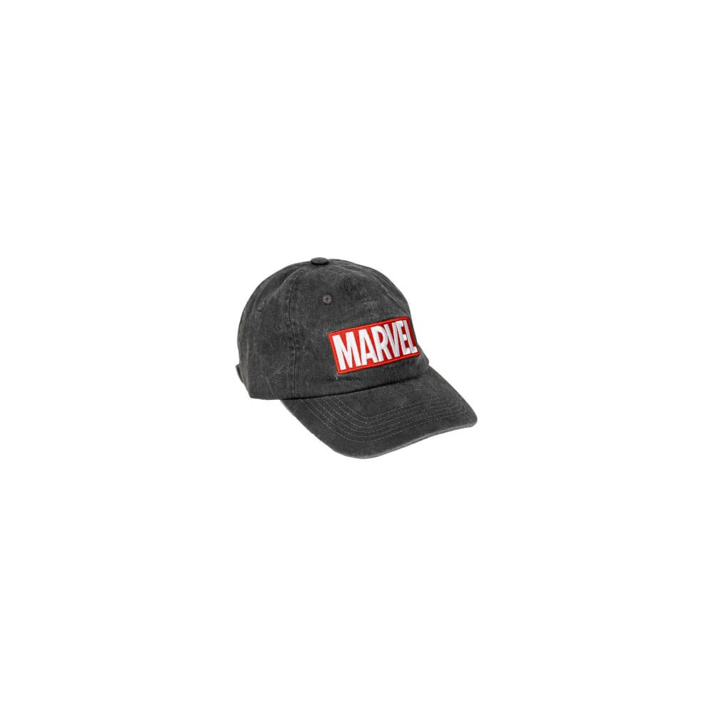 Sapca Marvel Logo Red and White Washed [1]