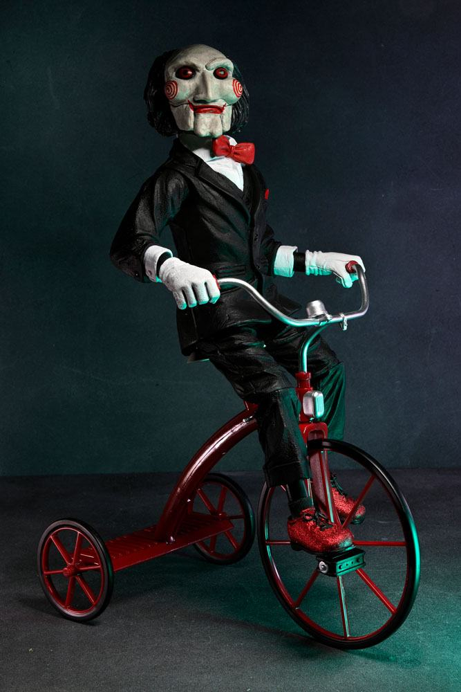 Saw - Billy the Puppet cu Tricicleta, Figurina cu Sunet 30 cm [5]