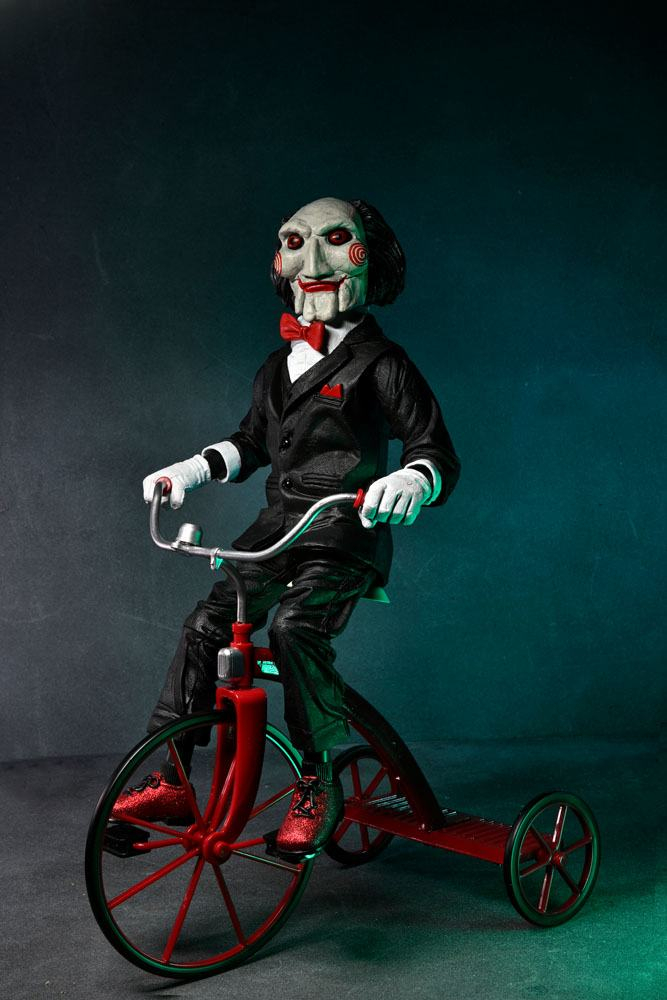 Saw - Billy the Puppet cu Tricicleta, Figurina cu Sunet 30 cm [2]