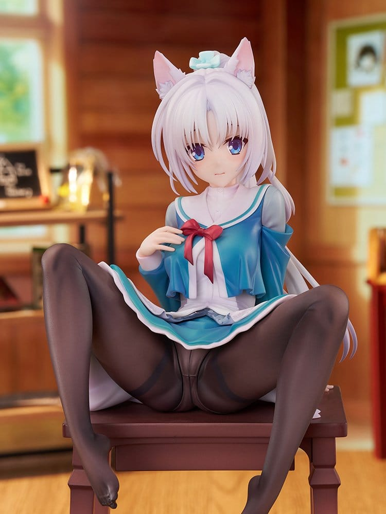 Senren*Banka PVC Figure 1/7 Yoshino Tomotake Animal Ears School Uniform Ver. 21 cm [6]