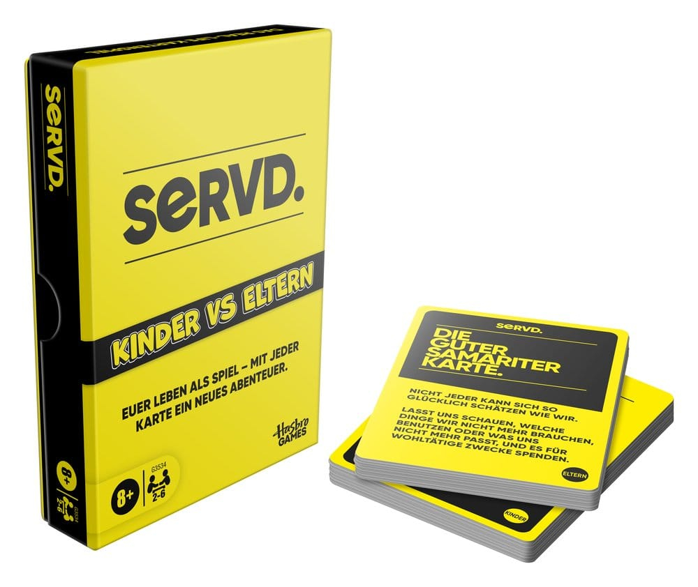 SERVD Card Game Kids vs Parents *German Version* [2]