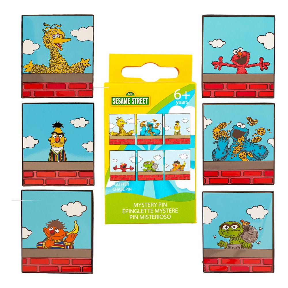 Sesame Street by Loungefly Enamel Pins Blind Box Assortment (12) [2]