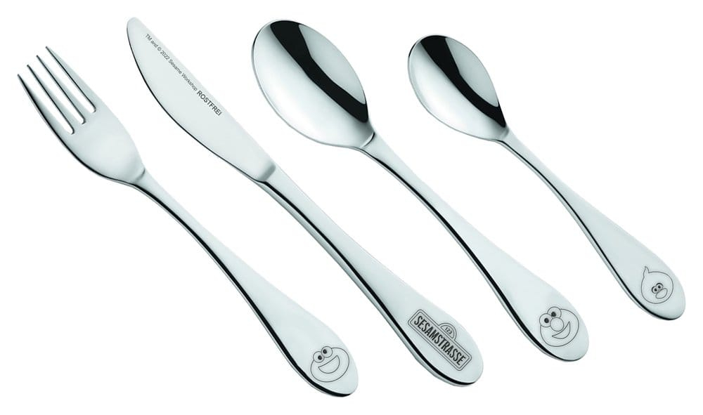 Sesame Street Kids Cutlery Set Friends [3]