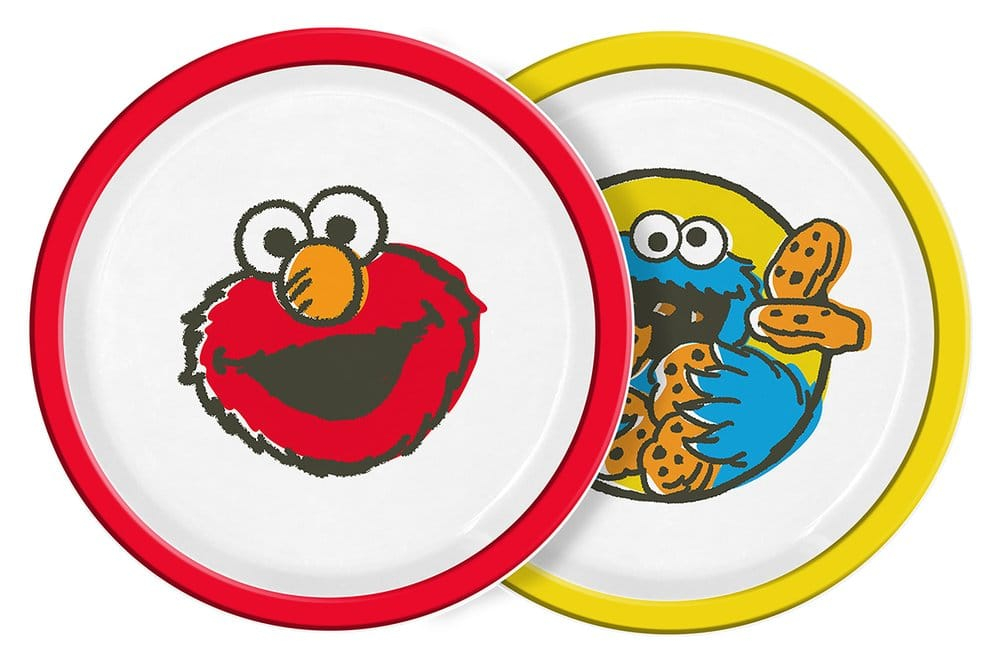 Sesame Street Plate Vintage Kids 2-Pack 22 cm [2]