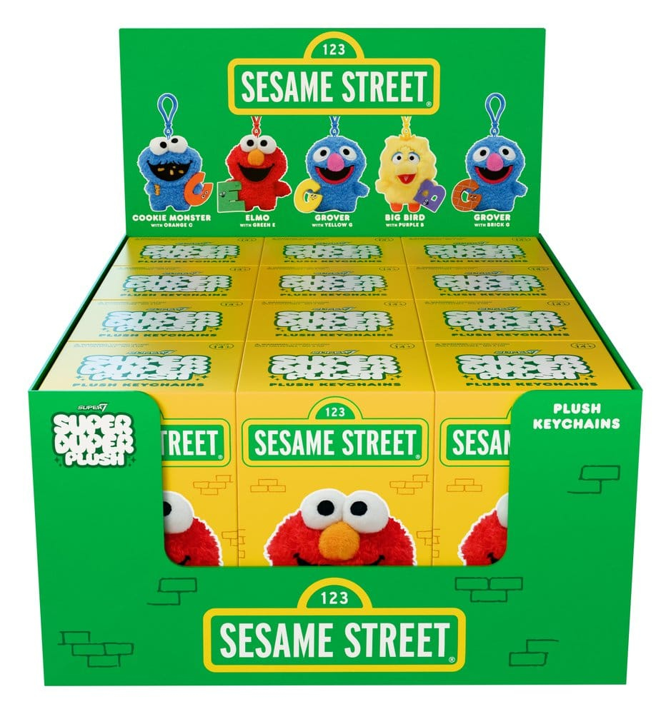 Sesame Street Super Duper Plush Figures Wave 01 Blind Box Display (12) [2]