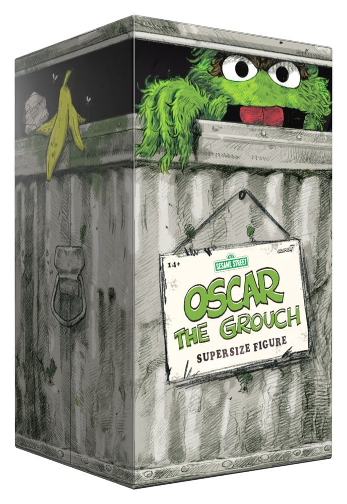 Sesame Street SuperSize Vinyl Figure Oscar The Grouch [4]