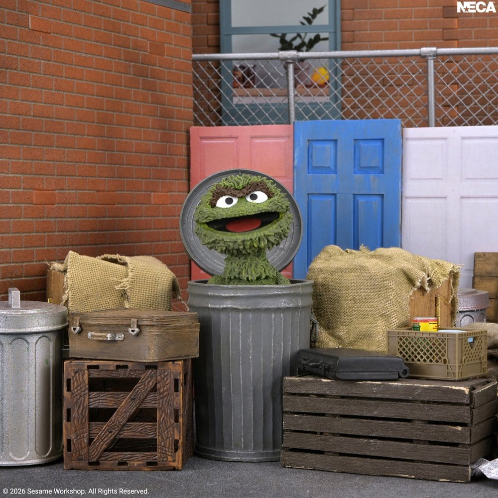 Sesame Street Ultimate Action Figure Oscar the Grouch 18 cm [2]
