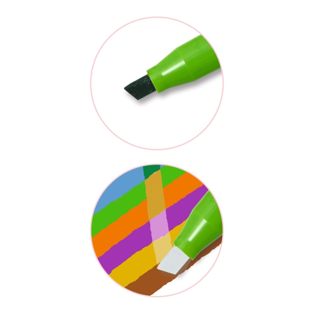 Set 6 carioci magice cu varf dublu, Djeco [2]