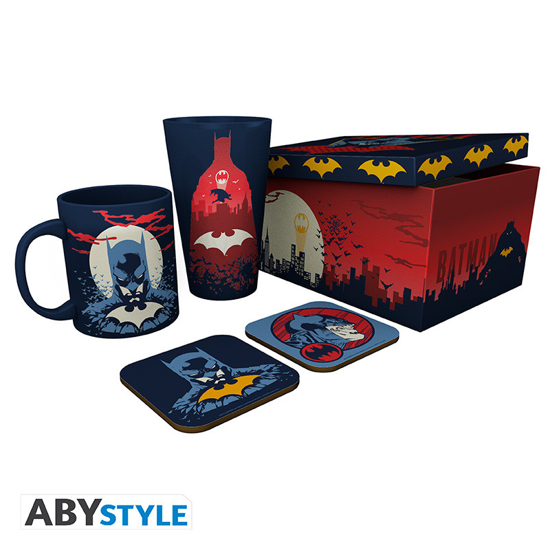 Set cadou DC Comics – Batman (pahar, cana, 2 suporturi) [1]