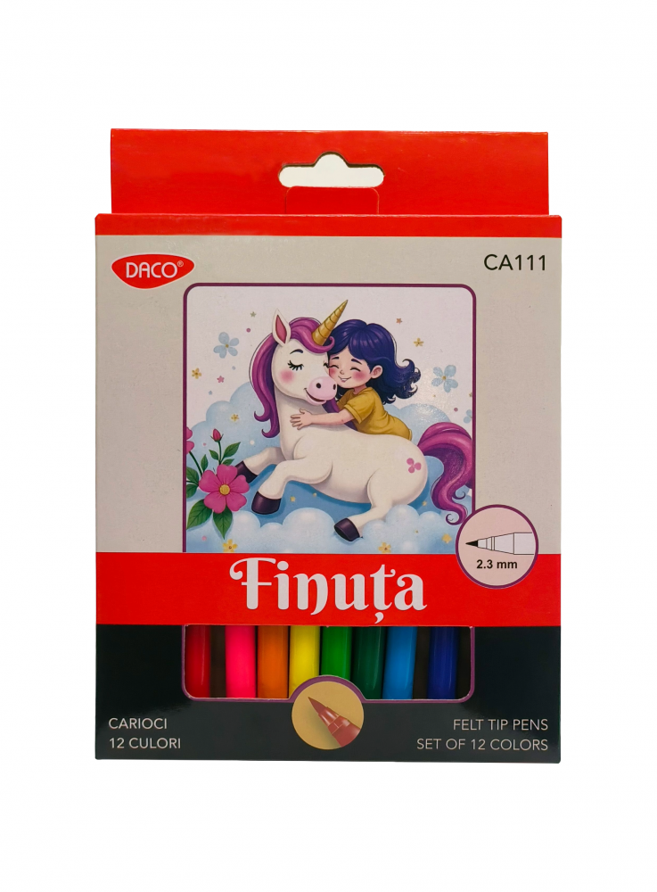 Set Carioci Finuta 12 Culori – DACO [1]
