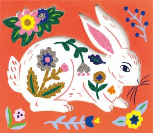 Set creativ cu margele Animale si flori, Djeco [4]