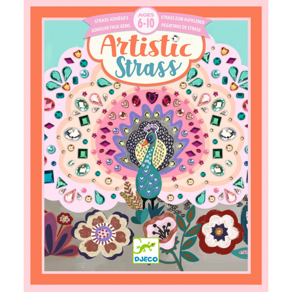 Set creativ cu strasuri Frumusete salbatica, Djeco [2]