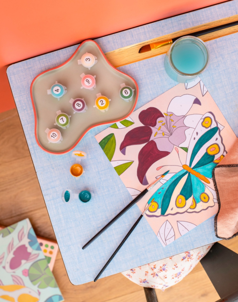 Set creativ de pictura dupa numere, Moulin Roty [5]